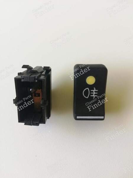 Interrupteur antibrouillard avec diode pour R4, R5, R14... - RENAULT 4 / 3 / F (R4) - 7701348744 / MP1264 (?)- 4