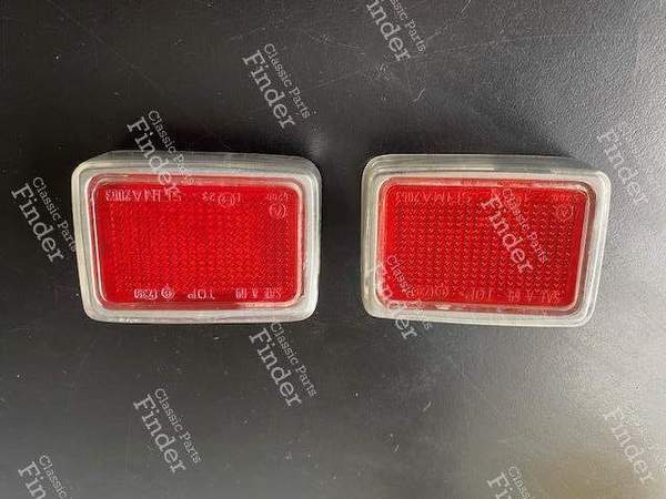 Set aus 2 Rückstrahlern rechts + links - RENAULT 16 (R16) - 7700528561 / 2068- 0