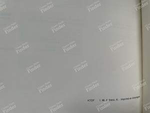 1966 Owner's Manual for Mercedes 300SE W108 - MERCEDES BENZ W108 / W109 - 108 584 08 96 / 1085840896- thumb-2