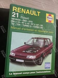 Manuel d'entretien et de réparation - Motorisation Diesel pour RENAULT 21 (R21)