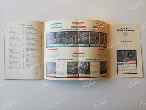 Wartungshandbuch - OPEL Olympia Rekord - OM-5317-F- 7