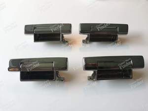 Set of four flat handles for CITROËN DS / ID