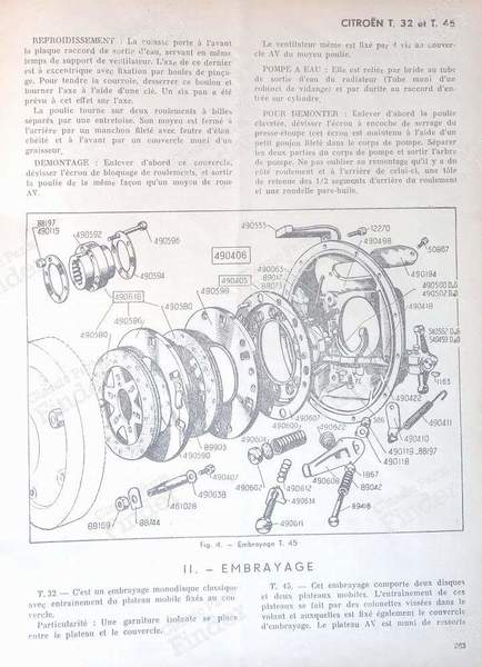SERVICE 1946 technical review - CITROËN Type 32 - 12/1946- 2
