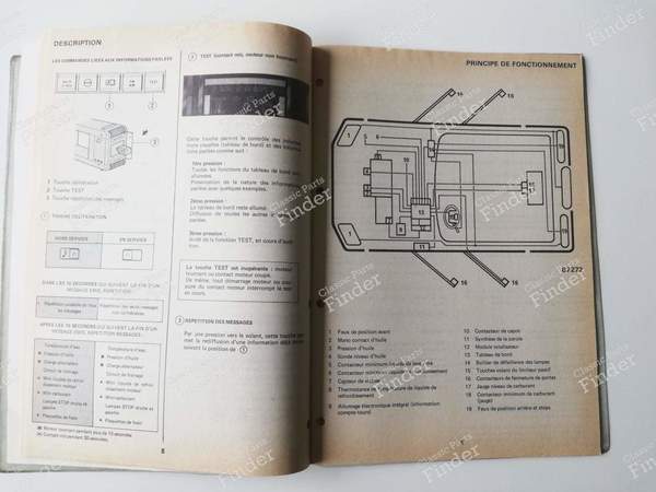 Manuel de réparation - 'Electronic' - RENAULT 21 (R21) - 7711074155- 4