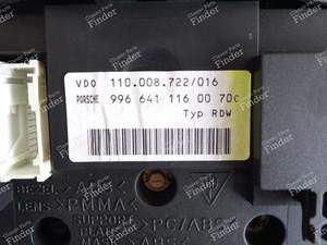 COMBINE D'INSTRUMENTS - PORSCHE 911 (996) - 996.641.116.00.70C- thumb-9