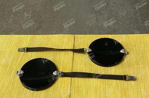 Metal covers for Cibié Oscars headlights for ALPINE A110