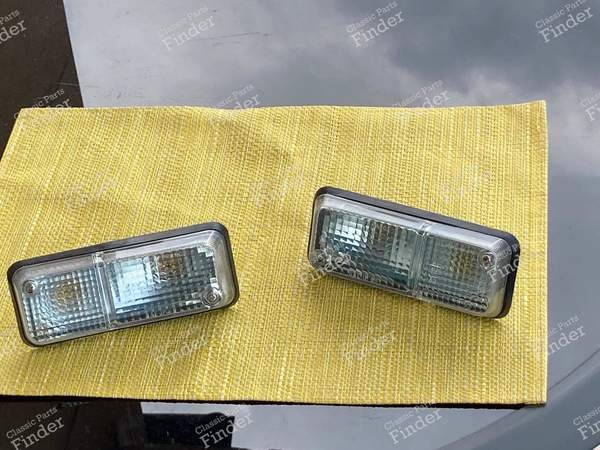Clignotants Blancs pour Renault 12 Gordini, R12 TS - RENAULT 12 / Virage (R12) - 477G / 477D- 0