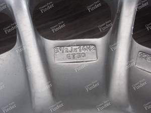 JANTE MERCEDES W107 / W116 / W123 / W126 - MERCEDES BENZ SL (R107) - 1264002102- thumb-4
