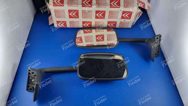 Genuine pair of grey exterior mirrors - CITROËN Visa / C15 - 96029034YB- 2