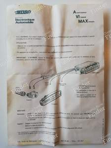 Overspeed warning - CITROËN GS / GSA - B31476 GS- thumb-5