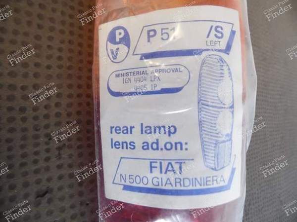 CABOCHON REAR LIGHT LEFT - GIARDINIERA - FIAT Nuova 500 - 2