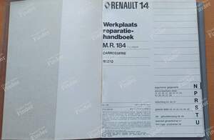 Repair Manual - M.R. 184 - RENAULT 14 (R14) - 7701440249- thumb-1