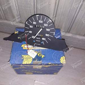 Speedometer - PEUGEOT 404 Coupé / Cabriolet - Jaeger 23- thumb-0