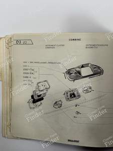 Instrument Cluster - SIMCA 900 / Simc'4 / 1000 / 1005 / 1006 / 1118 /Abarth 1150 - 22859V- thumb-4
