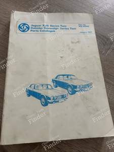 Repair Manual + Parts Catalogue - JAGUAR XJ (Serie 1 / Serie 2 / Serie 3) - RTC9097C (1977)- thumb-1
