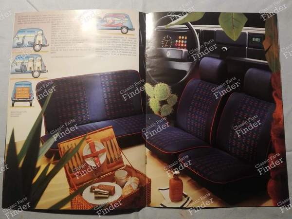 Prospekt Renault 4 - RENAULT 4 / 3 / F (R4) - 2