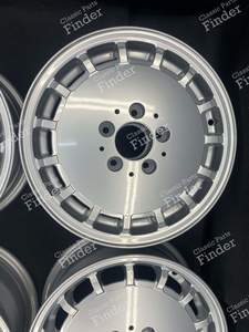 Original 'Gullideckel' Leichtmetallfelgen 6.5Jx15 ET48 - MERCEDES BENZ E (W124) - 1244010802- thumb-2