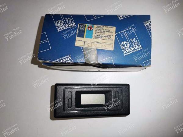 Digital clock for Peugeot 104 and 205 - PEUGEOT 104 / 104 Z - 6155.69- 0