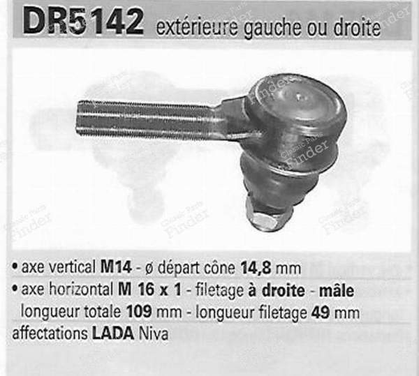 Kugelgelenkpaar außen links oder rechts - LADA Niva / 4X4 - EB1098/9006478- 3