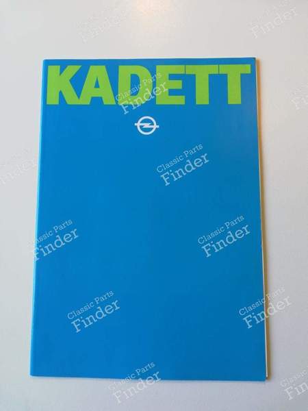 Advertising brochure - OPEL Kadett (D) - 0