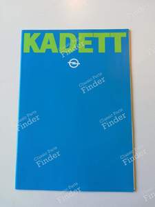 Advertising brochure - OPEL Kadett (D)