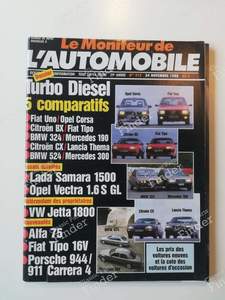 Le Moniteur de l'Automobile - November 24, 1988 - CITROËN CX
