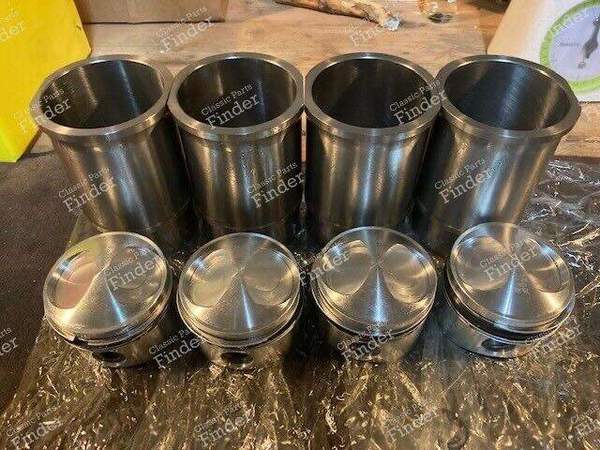Jeu de chemises pistons segments axes - R8 Gordini & Alpine A110 - RENAULT 8 / 10 (R8 / R10) - 1
