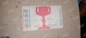 Speedometer with fuel gauge opening - VOLKSWAGEN (VW) Käfer / Beetle / Coccinelle / Escarabajo - 113957055D - 113957021T- thumb-3