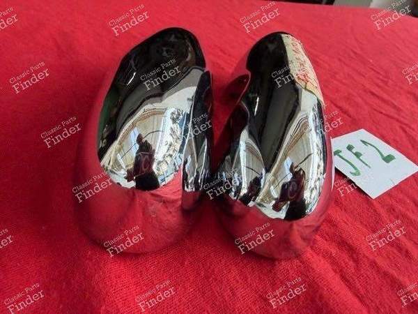 Pair of chrome bumpers - RENAULT Dauphine / Ondine - 2