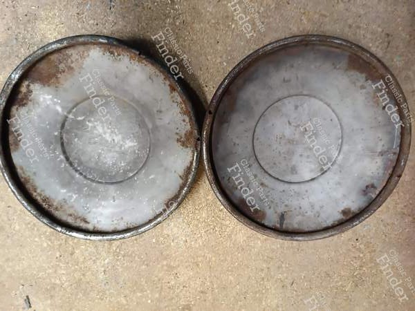 Set of 2 wheel covers - RENAULT 4 CV - 1