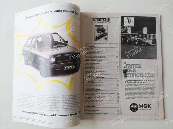 L'Automobile Magazine - September 1979 - SIMCA-CHRYSLER-TALBOT 1307 / 1308 / 1309 / Alpine - #399- 1