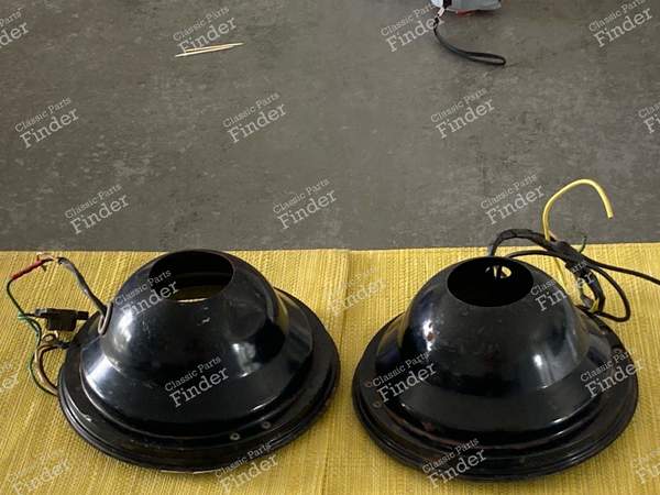 Cuvelages pour gros phares Cibié, Renault R8 Gordini, R8S - RENAULT 8 / 10 (R8 / R10) - 0