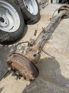 Hinterachse + Räder - FORD Taunus 12M (P6) - thumb-1