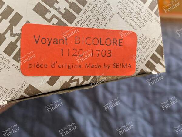 Paire de cabochon de clignotants / veilleuses - RENAULT 5 Turbo (R5) - 1120 1803 / 1120 1703- 3