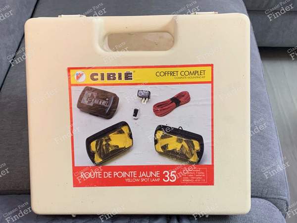1 Complete set Cibié Iode Long range 35 - RENAULT 12 / Virage (R12) - SAE 02- 2