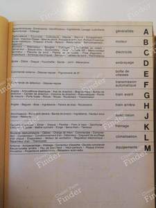 Werkstatt-Handbuch - M.R.242 - Mechanik - RENAULT 9 / Alliance / Broadway / 11 / Encore (R9 / R11) - 7711073711- thumb-3