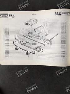 Ersatzteilkatalog P.R. 961 - RENAULT 15 / 17 (R15 - R17) - 7701432625- thumb-7