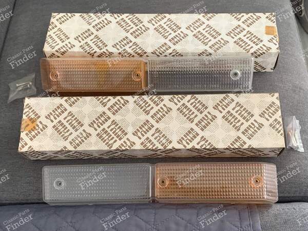 Paire de cabochon de clignotants / veilleuses - RENAULT 5 Turbo (R5) - 1120 1803 / 1120 1703- 0