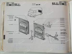 P.R. 884 - Catalogue de pièces de rechange - RENAULT Estafette / Hi-boy / Petit-Panel - 7701435674- thumb-7
