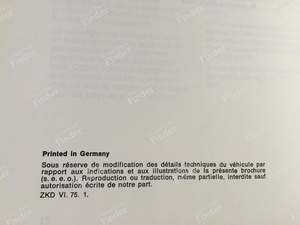 Service manual Mercedes 450 SEL 6.9 - MERCEDES BENZ S (W116) - 1165844896 / 65004850- thumb-2