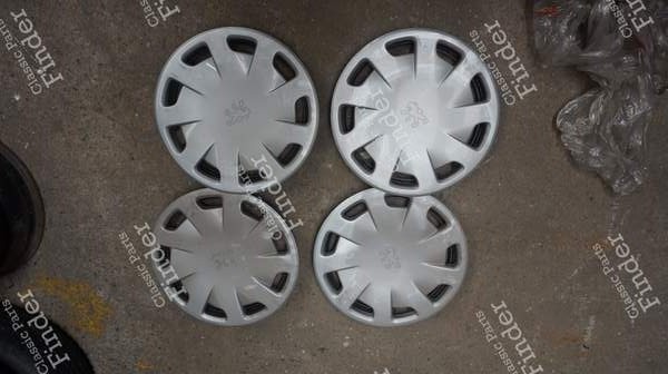 Set of 4 hubcaps - PEUGEOT 306 - 9611081680 / 5416.20- 0