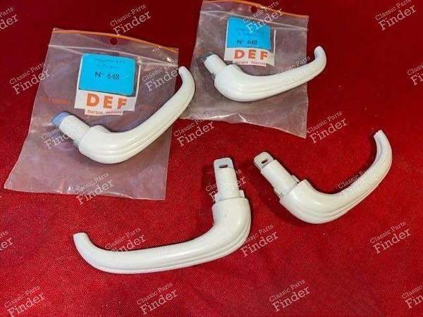 Set of 4 door handles - RENAULT Dauphine / Ondine - 648- 1