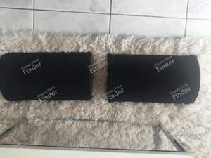 Paire de repose pieds arrières noirs - Version Prestige pour CITROËN CX