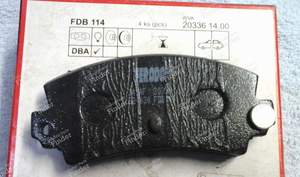 Hintere Bremsbeläge - RENAULT 18 (R18) - FDB114- thumb-1