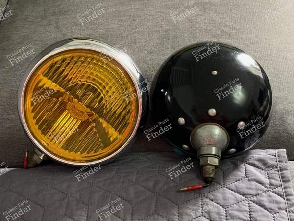 Yellow Cibié 'iode' fog lamps - ALPINE A110 - 3