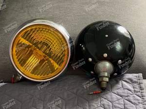 Yellow Cibié 'iode' fog lamps - ALPINE A110 - thumb-3