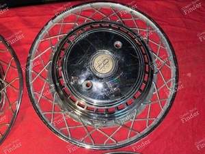 Set of 4 Chapron hubcaps - CITROËN DS / ID - thumb-7