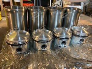 Set of piston ring liners - R8 Gordini & Alpine A110 for RENAULT 8 / 10 (R8 / R10)