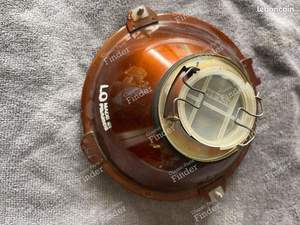 Cibié 200 headlight optics for R8, R10, R4, Dauphine... - RENAULT 8 / 10 (R8 / R10) - 450159- thumb-2