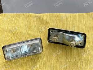 Clignotants Blancs pour Renault 12 Gordini, R12 TS - RENAULT 12 / Virage (R12) - 477G / 477D- thumb-2